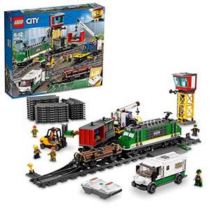 LEGO City 60198 Cargo Train Set Battery Powered Engine £110 @ Amazon