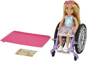 Barbie Chelsea Doll & Wheelchair £11.99 delivered at Amazon