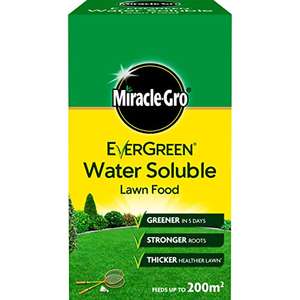 Miracle-Gro 11149 Water Soluble Lawn Food 1 kg £4.40 (or less with Subscribe & Save) @ Amazon