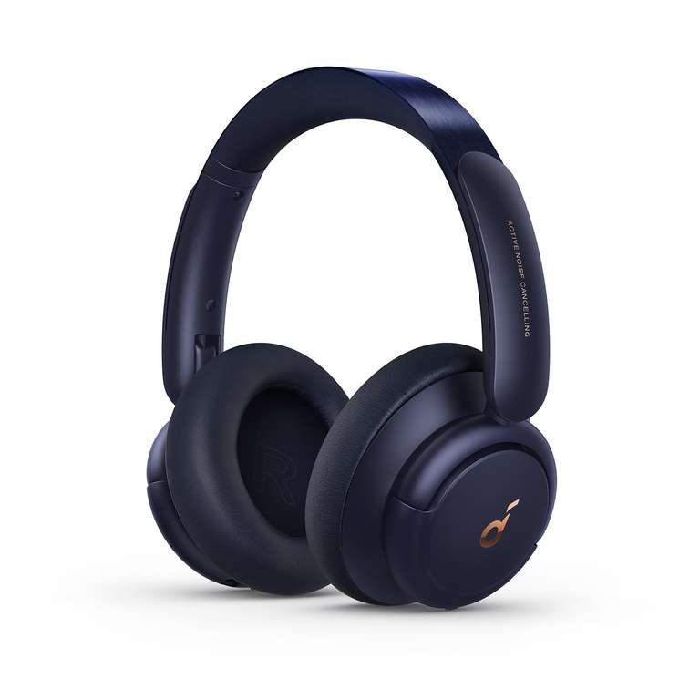 Certified Refurbished Soundcore Q30 Noise Cancelling Headphones - Black - w/Code, Sold By Anker Direct