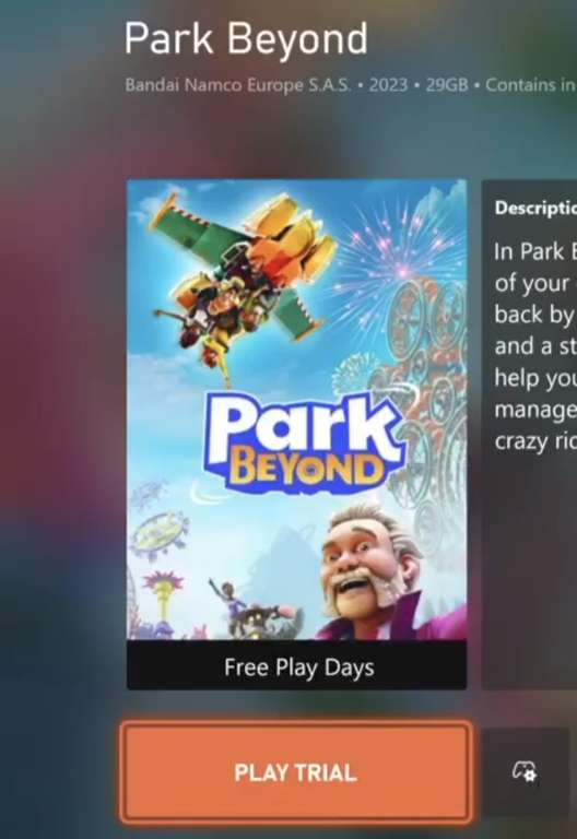 [Game Pass Core/Ultimate members] Free Play Days – Park Beyond, Dead by Daylight, The Crew Motorfest, Tom Clancy's Rainbow Six Siege