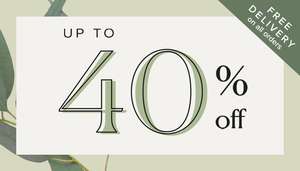 Up to 40% off The Sale + Free Delivery + Spend and Save Code @ Liz Earle