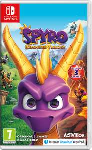Spyro Reignited Trilogy Nintendo Switch £17.50 @ Nintendo eShop