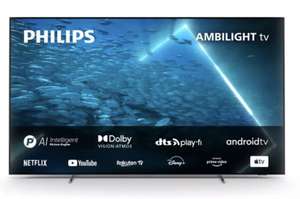PHILIPS 48OLED707/12 48" 4K Smart 3-Side Ambilight OLED TV (HDMI 2.1 / 120Hz)