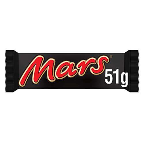 Mars Bars Bulk Box, 48 Pack £20.64 with voucher @ Amazon