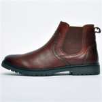 Men's Premium Leather Oaktrak Beck by Red Tape Chelsea Ankle Boots (3 colours available) with code + free delivery @ Express trainers