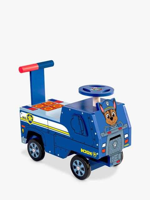 Paw Patrol Chase Ride On Wooden Police Cruiser - £2.50 C&C
