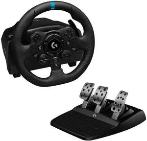Logitech G923 Racing Wheel & Pedals - PS5 | PS4 & PC - w/Code, Sold By Box UK
