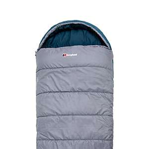 Berghaus Transition 300C Sleeping Bag with Compression Bag, Spacious Rectangular Bag for Adults - Sold & Fulfilled by Ultimate-Outdoors