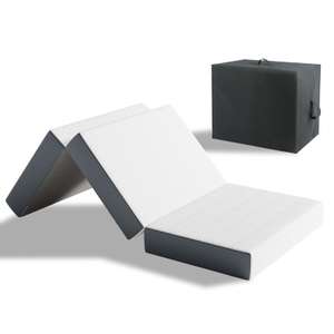 Vesgantti Folding Mattress Small Double with Storage Bag, 10CM Gel Memory Foam Foldable Mattress W/Voucher - Sold by BDW UK / FBA
