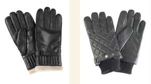 Men’s Barbour Leather Gloves £28/£30 or Cap £14 plus £2.50 Click & Collect @ John Lewis & Partners