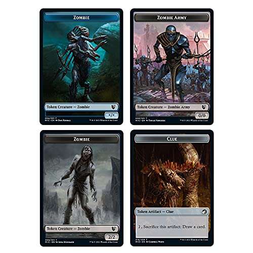 Magic: The Gathering Innistrad: Midnight Hunt Commander Deck Undead Unleashed Blue-Black Minimal Pack - £13.76 Like New @ Amazon Warehouse