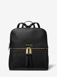 Michael Kor's Rhea Medium Pebbled Slim Backpack - Available in 5 Colours (Black,Luggage,Navy,Green,Terracotta)