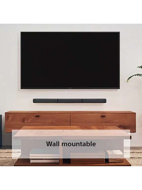 Sony HT-S40R Bluetooth Soundbar with Subwoofer and Wireless Rear Speakers, Black - £279 Delivered @ John Lewis & Partners