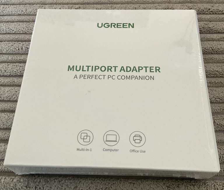 UGREEN 4 in 1 USB Hub to 1Gb Ethernet Adapter with 3 USB 3.0 £12.89 delivered@ alban-surplus / ebay