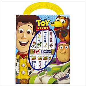 Toy Story My First Library: 12 Book Box Set £5 +£2.99 delivery @ The Works
