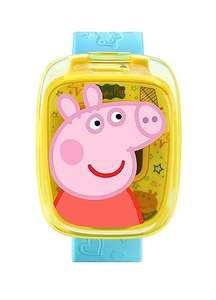 Vtech Peppa Pig Watch, Interactive Preschool Learning Toy with Numbers, Shapes and More for Toddlers