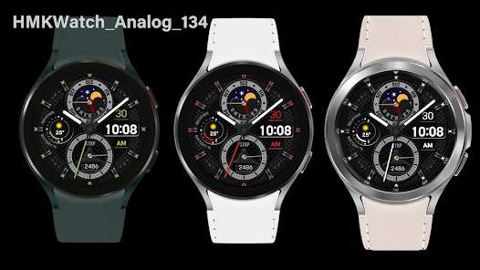 HMKWatch Analog 134 - WearOS Watch Face