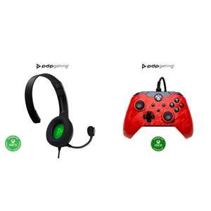 PDP LVL30 Chat Headset for XBO Black + PDP Controller Wired for Xbox Series X