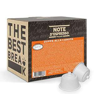 Note D'Espresso - Carrot - Soup Capsules, Exclusively Compatible with NESCAFE DOLCE GUSTO Machines - 30 Caps - £3.47 (£3.30 S&S) @ Amazon