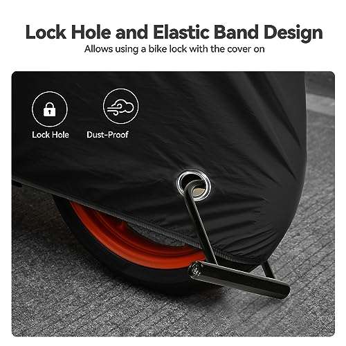 TechRise Bike Cover for 2-3 Bikes, Bike Covers for Outside Storage, - Upoint UK FBA W/voucher
