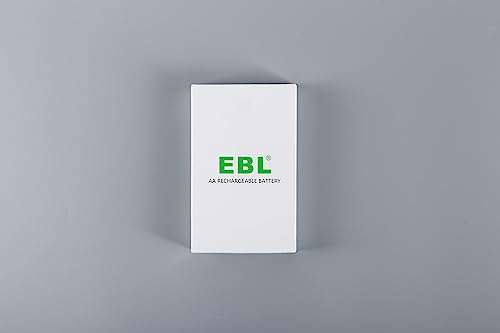 EBL Rechargeable AAA Batteries 1100mAh (16-Counts) High Capacity Performance Ni-MH AAA Batteries with Two Storage Cases - Sold by EBL Stores