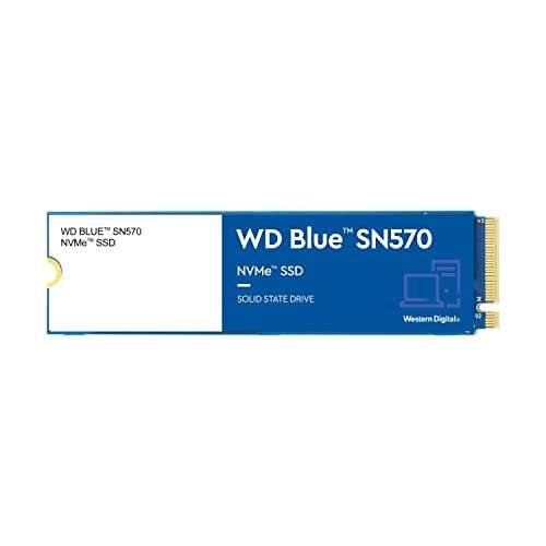 1TB - WD Blue SN570 PCIe Gen 3 x4 NVMe SSD - 3500MB/s, 3D TLC - £28.48 / £24 with promo (cheaper with fee-free card)