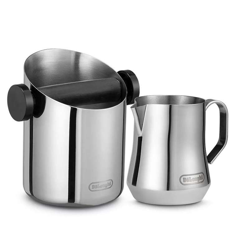 De'Longhi Dedica Barista Silver Pack Coffee Machine with Grinder 149.99 ...