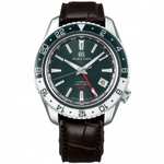 Grand Seiko Sport GMT 44mm Green Dial Men's Leather Strap £4,300 @ Berry's Jewellers