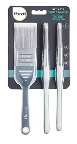 Harris Ultimate Blade Paint Brushes (3 Brush Pack) Precision Cutting-In & Control (1" ,1.5", 2") - £6.40 @ Amazon