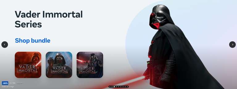 Star Wars Day sale on the Meta Quest store