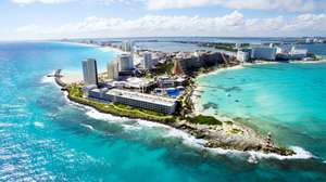 Direct return flight from Manchester to Cancun, Mexico EG 04/03 - 11/03