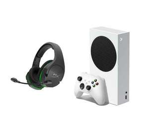 MICROSOFT 512 GB SSD Xbox Series S & HyperX Wireless Headset Bundle + 6 Months Apple TV - £229 + Next Day Delivery with code @ Currys