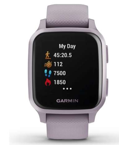 Garmin Venu Sq, GPS Smartwatch with All-day Health Monitoring and Fitness Features - 2 colours - Free C&C (Selected Stores)