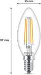 Philips LED Premium Classic B35 Candle Light Bulb