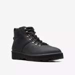 Clarks Mens Craftdale Hike Leather Boots (Sizes 6-12) - W/Code