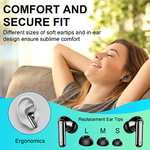 Wireless Earbuds, Bluetooth 5.3 Headphones in Ear Hi-Fi Stereo, 13mm drivers, £17.59 Dispatches from Amazon Sold by LanHongYuDeDian