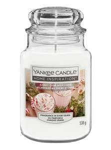 Yankee Candle Home Inspiration Large Jar Scented Candle, Candy Cane Milkshake - Free C&C