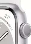 Apple Watch Series 8 GPS, 45mm, Regular, Silver Smart Watch