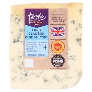 Sainsbury's Stilton Blue Cheese, Taste the Difference 210g - Nectar Price