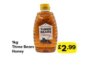 1kg Three Bears Honey