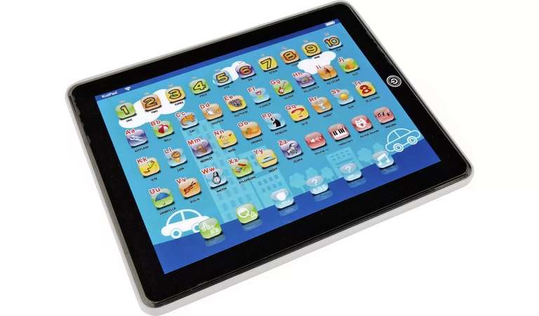 Chad Valley PlaySmart Junior Touch Tablet - Blue £9 with Free Click & Collect @ Argos