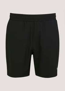 Souluxe Black Woven Sports Shorts - 99p click and collect