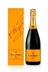 Veuve Clicquot Yellow Label Champagne Gift Box 75cl £32.25 with voucher at Amazon