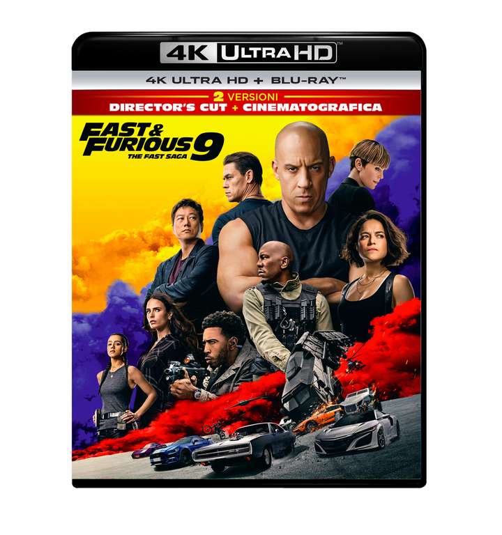 Fast & Furious 9 4k + Blu-ray