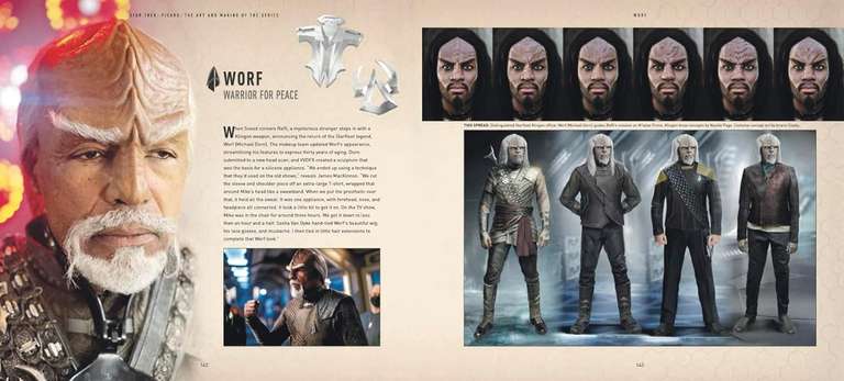 Star Trek Picard: The Art and Making of the Series by Joe Fordham [Hardcover]