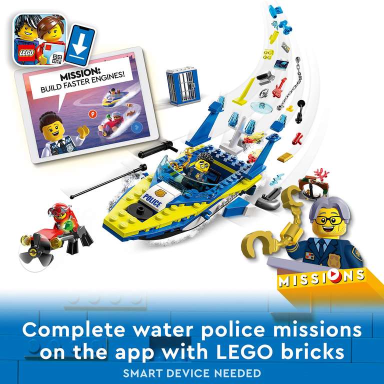 LEGO 60355 City Water Police Detective Missions