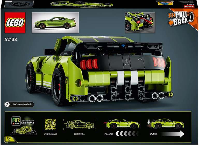 LEGO 42138 Technic Ford Mustang Shelby GT500 - £32.99 @ Amazon