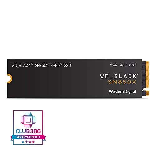 WD_Black SN850X 2TB M.2 2280 PCIe Gen4 NVMe Gaming SSD up to 7300 MB/s read speed