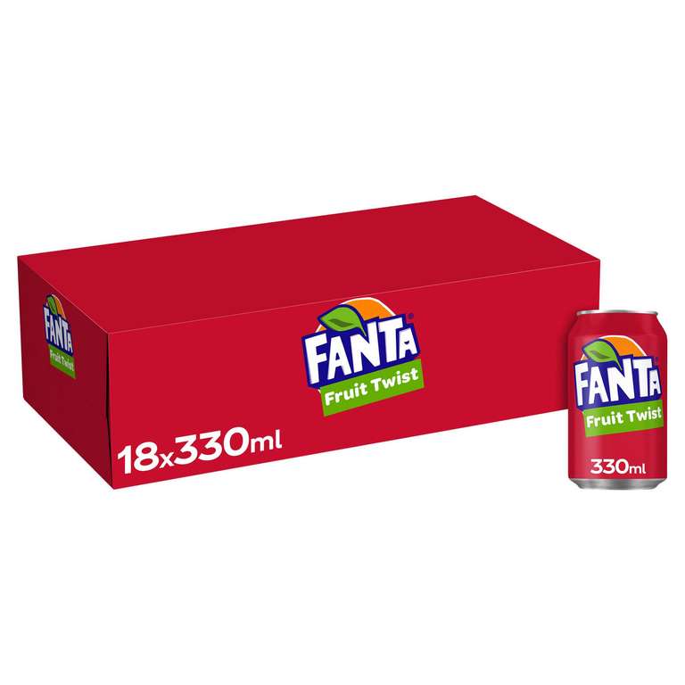 Fanta Fruit Twist | 18 x 330ml Cans in-store Macclesfield (Confirmed at other stores)
